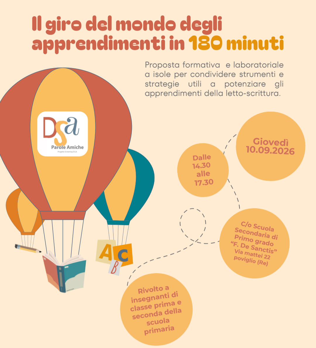 Il giro del mondo degli apprendimenti in 180 minuti